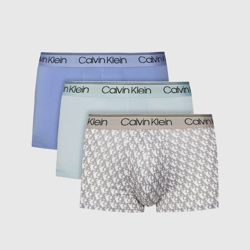 Calvin Klein 3 Pack Low Rise Trunk - Multi |ThirdBaseUrban