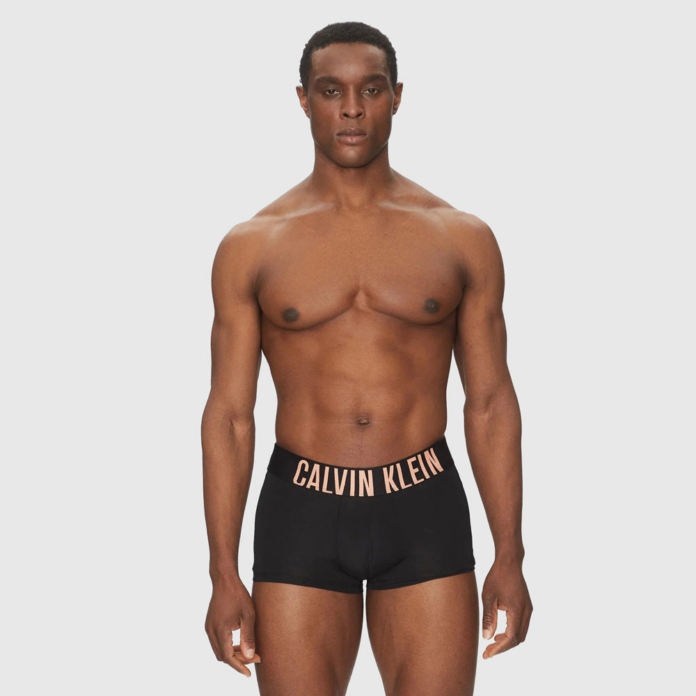 3 Pack Low Rise Trunks - Black Multi