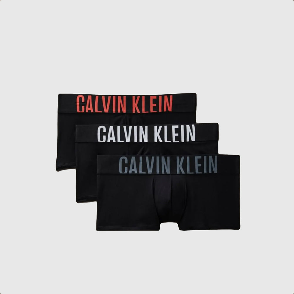 Calvin Klein 3 Pack Low Rise Trunk - Black Multi |ThirdBaseUrban