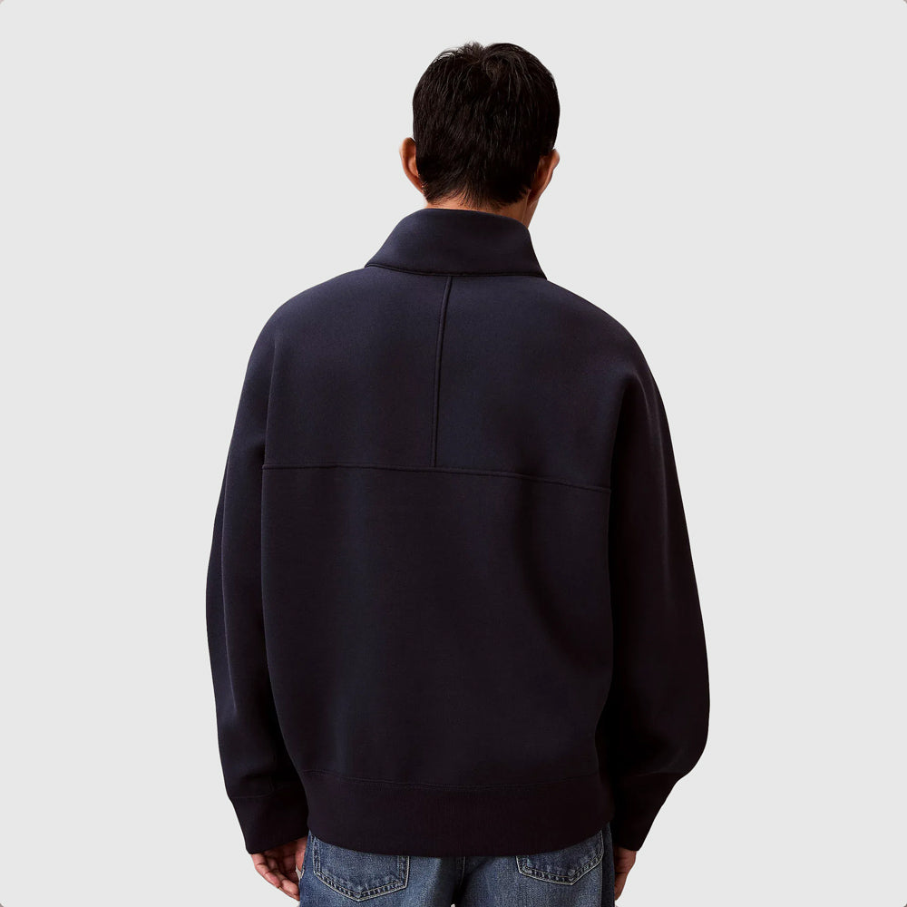 Cotton Spacer Stripe - Navy