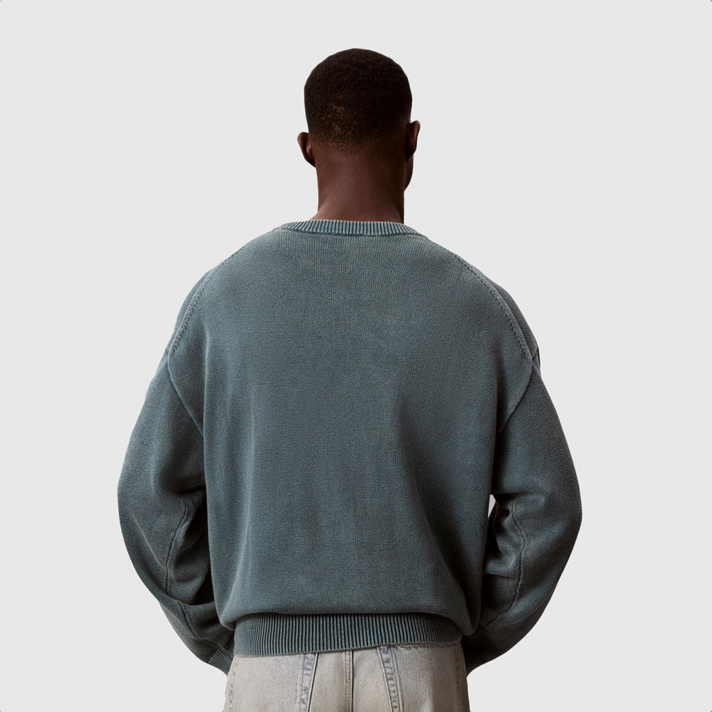Cotton Sweater - Teal