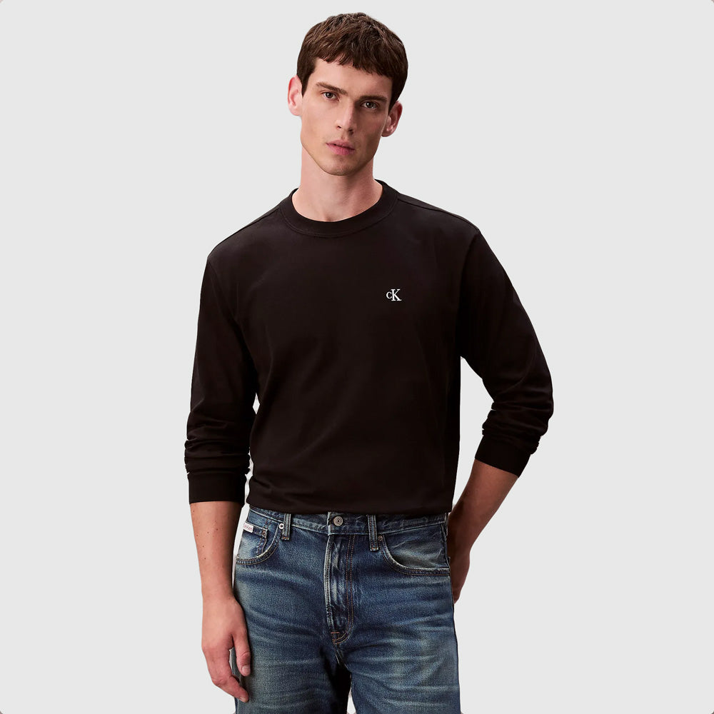 Calvin Klein Easy Monogram T-Shirt - Black |ThirdBaseUrban
