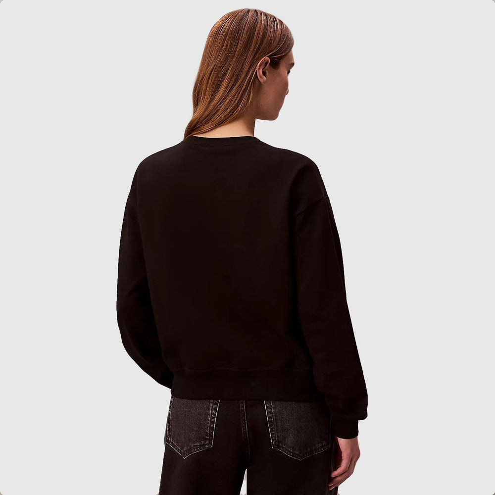 French Terry Sweater - Black