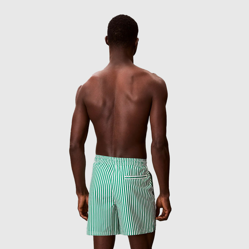 Medium Drawstring Waistband - Green Multi