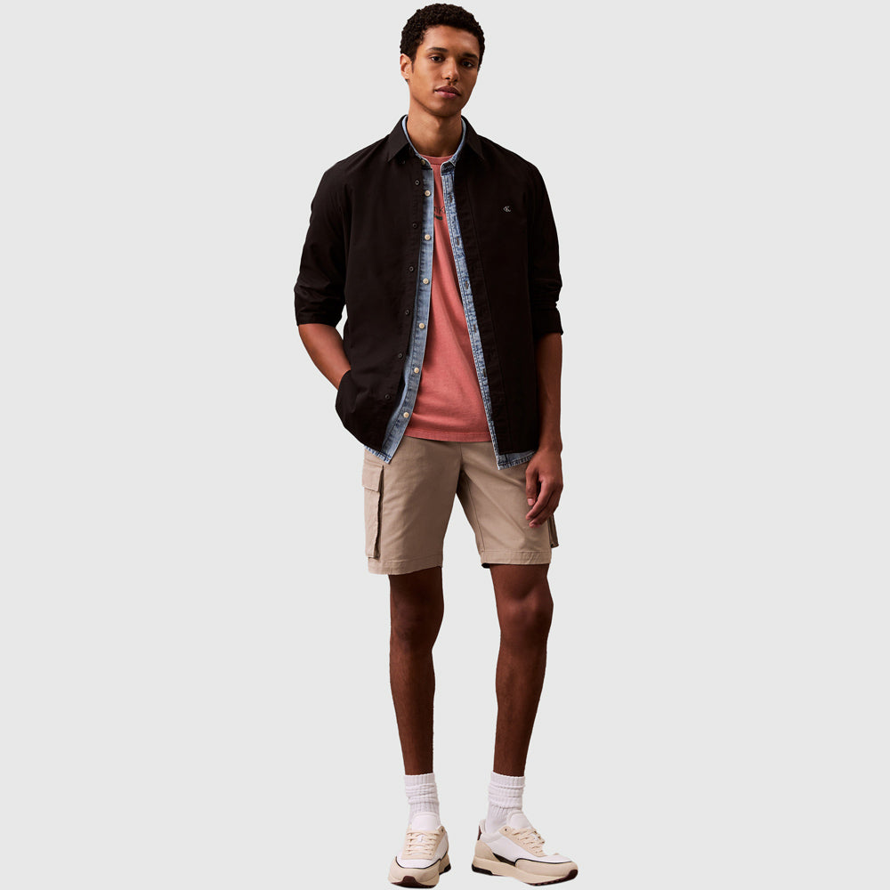 Cotton Cargo Short - Khaki
