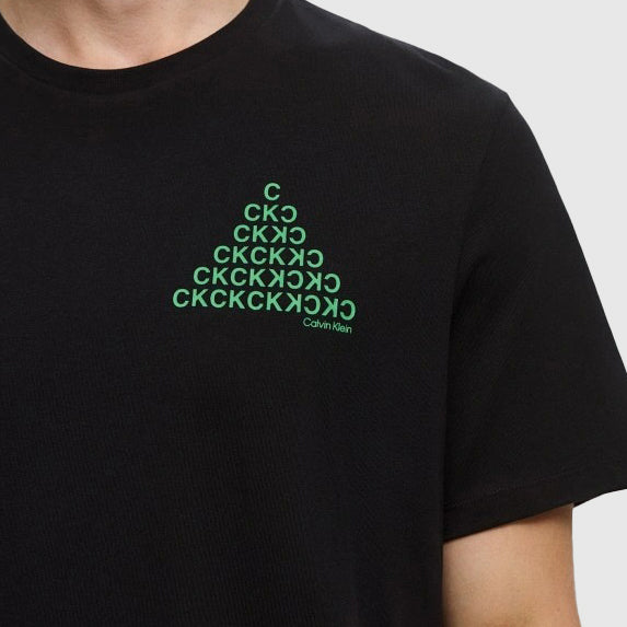 Pyramid Graphic T-Shirt - Black