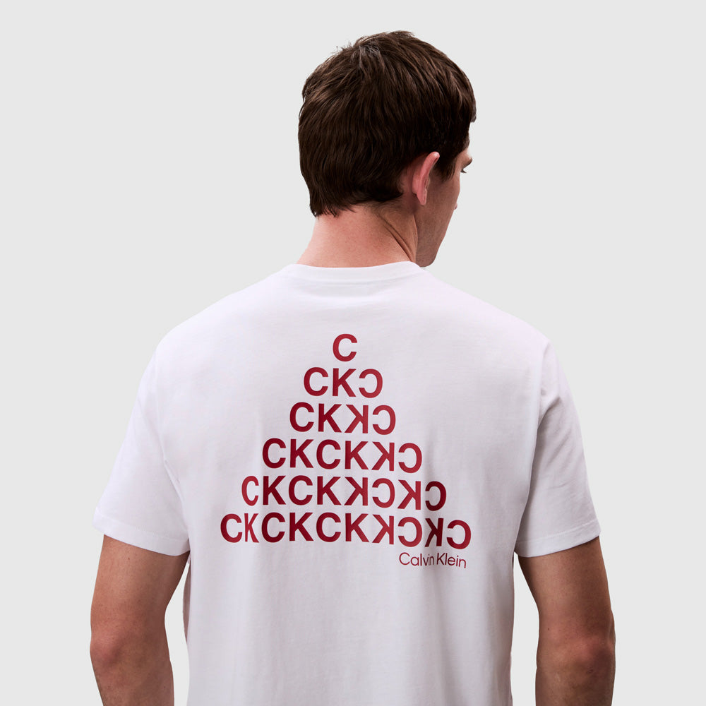 Pyramid Graphic T-Shirt - White