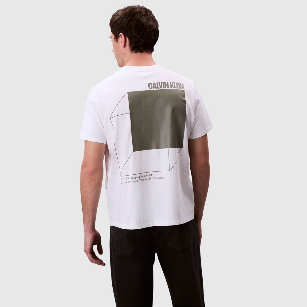 3D Graphic T-Shirt - White