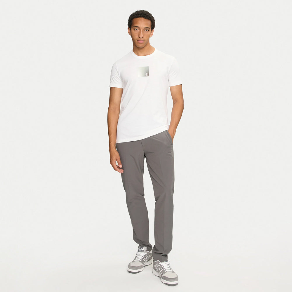 Metallic Box T-Shirt - White