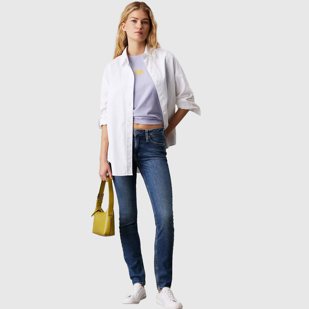 Mid Rise Skinny - Denim Medium