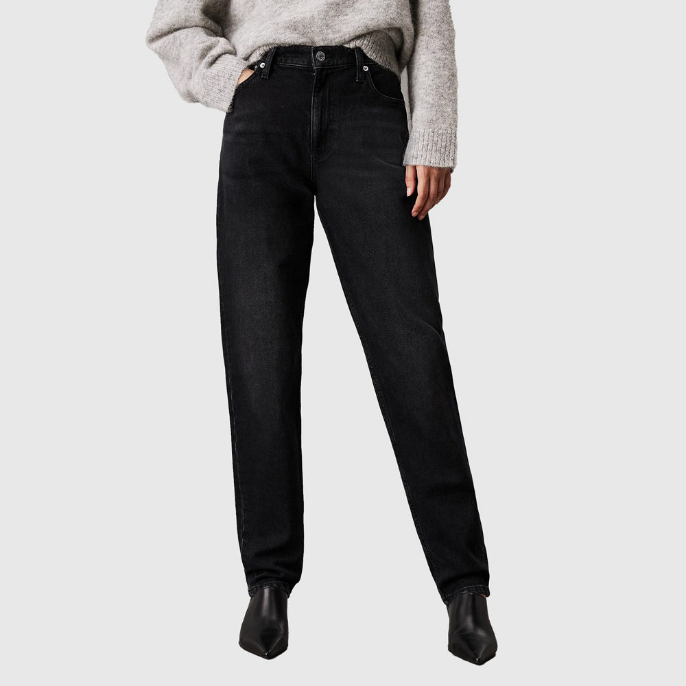 Calvin Klein Mom Jeans - Denim Black |ThirdBaseUrban