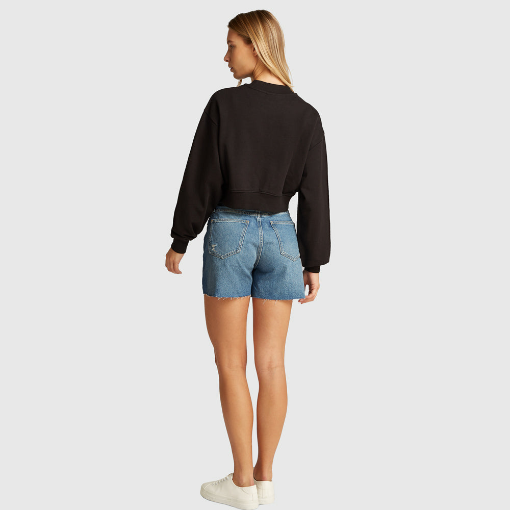 Mom Short - Denim Light