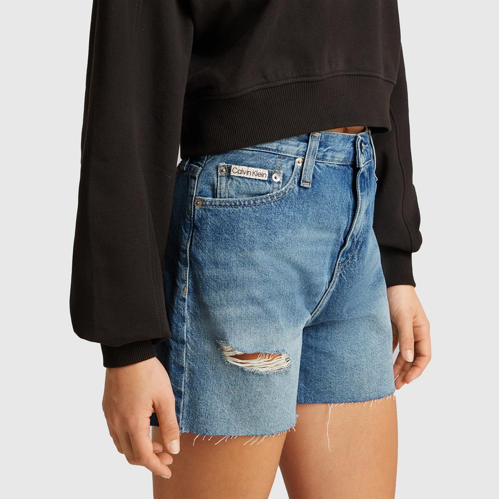 Mom Short - Denim Light