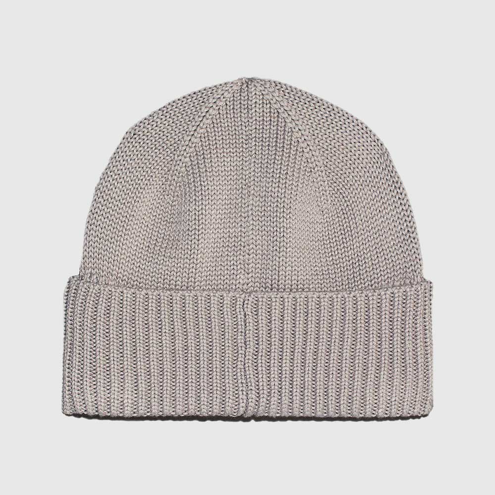 Patch Beanie - Light Brown