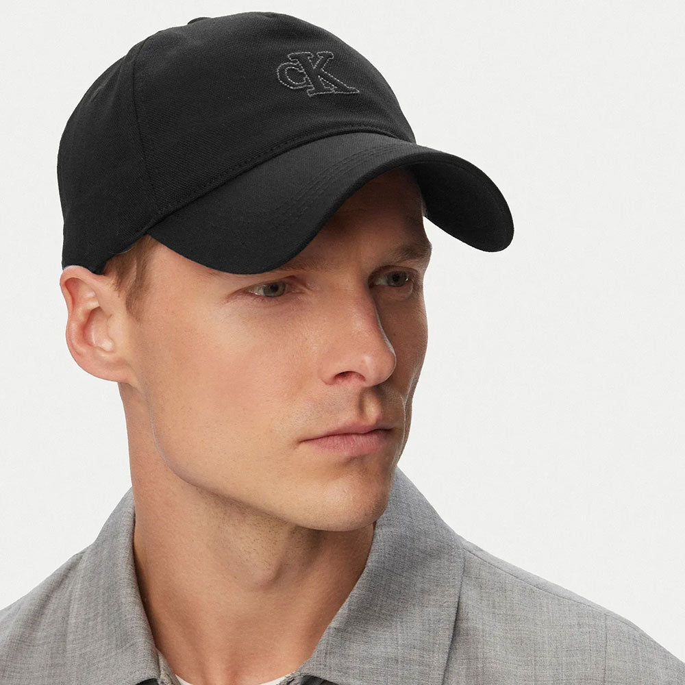 Monogram Canvas Baseball Cap - Black