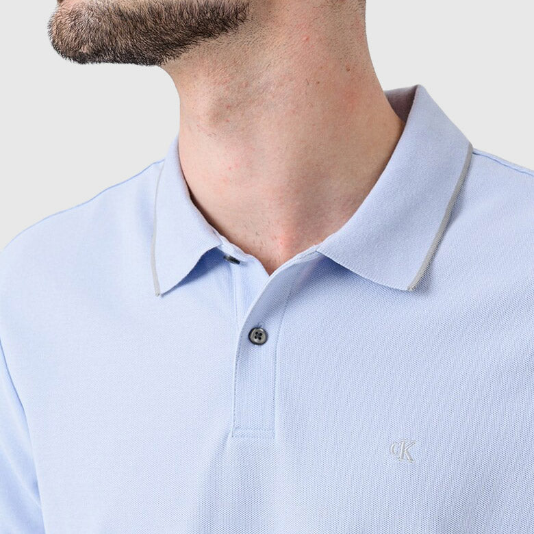 Tipped Classic Golfer - Light Blue