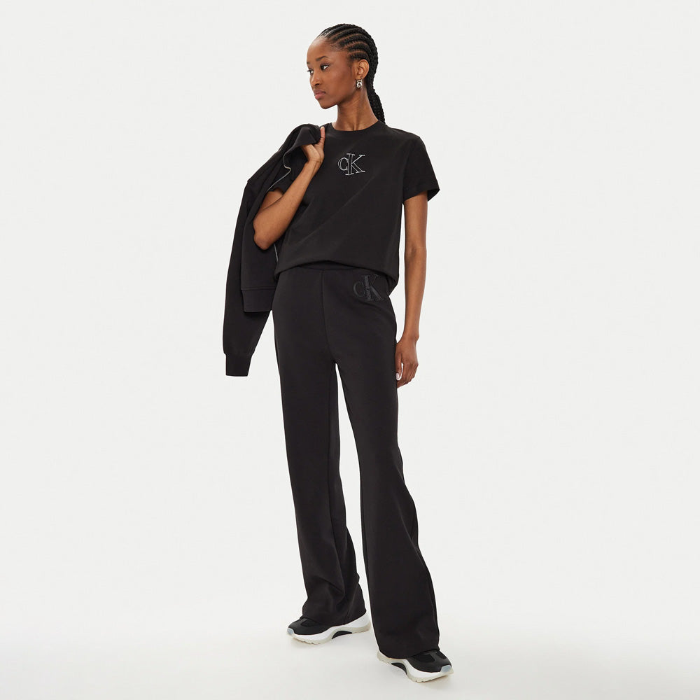 Outlined Ck T-Shirt - Black