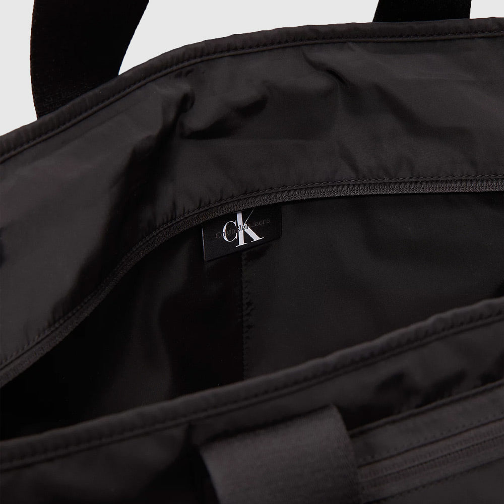 Over Webbing Tote Bag - Black