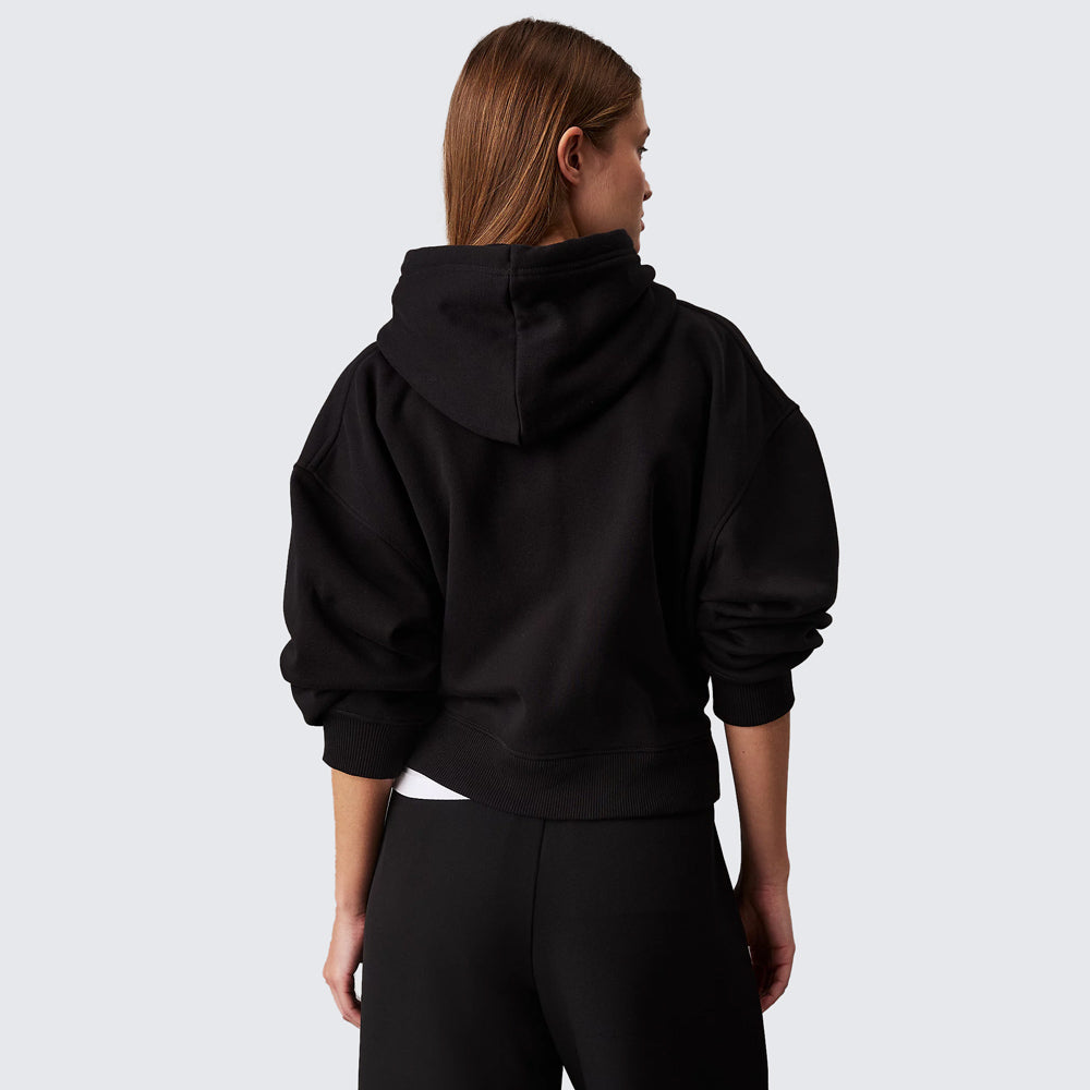 Embroidery Ck Hoodie - Black