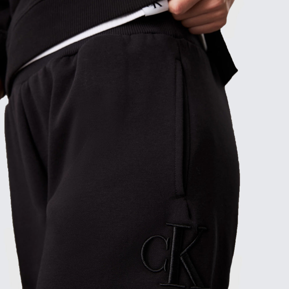 Embroidery Ck Jogger - Black