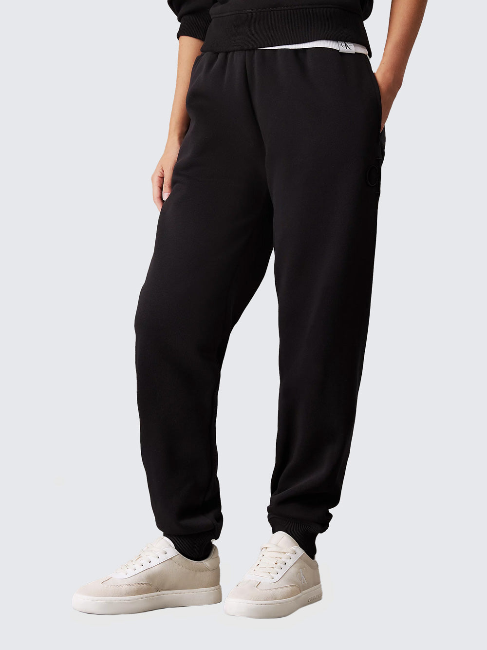 Calvin Klein Embroidery Ck Jogger - Black |ThirdBaseUrban