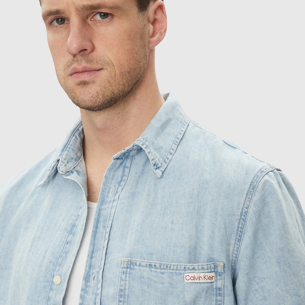Regular Denim Shirt - Denim Light