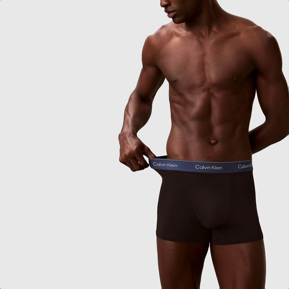 3 Pack Relaxed Dart Trunk - Black Multi