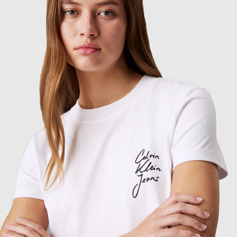 Script Baby T-Shirt - White