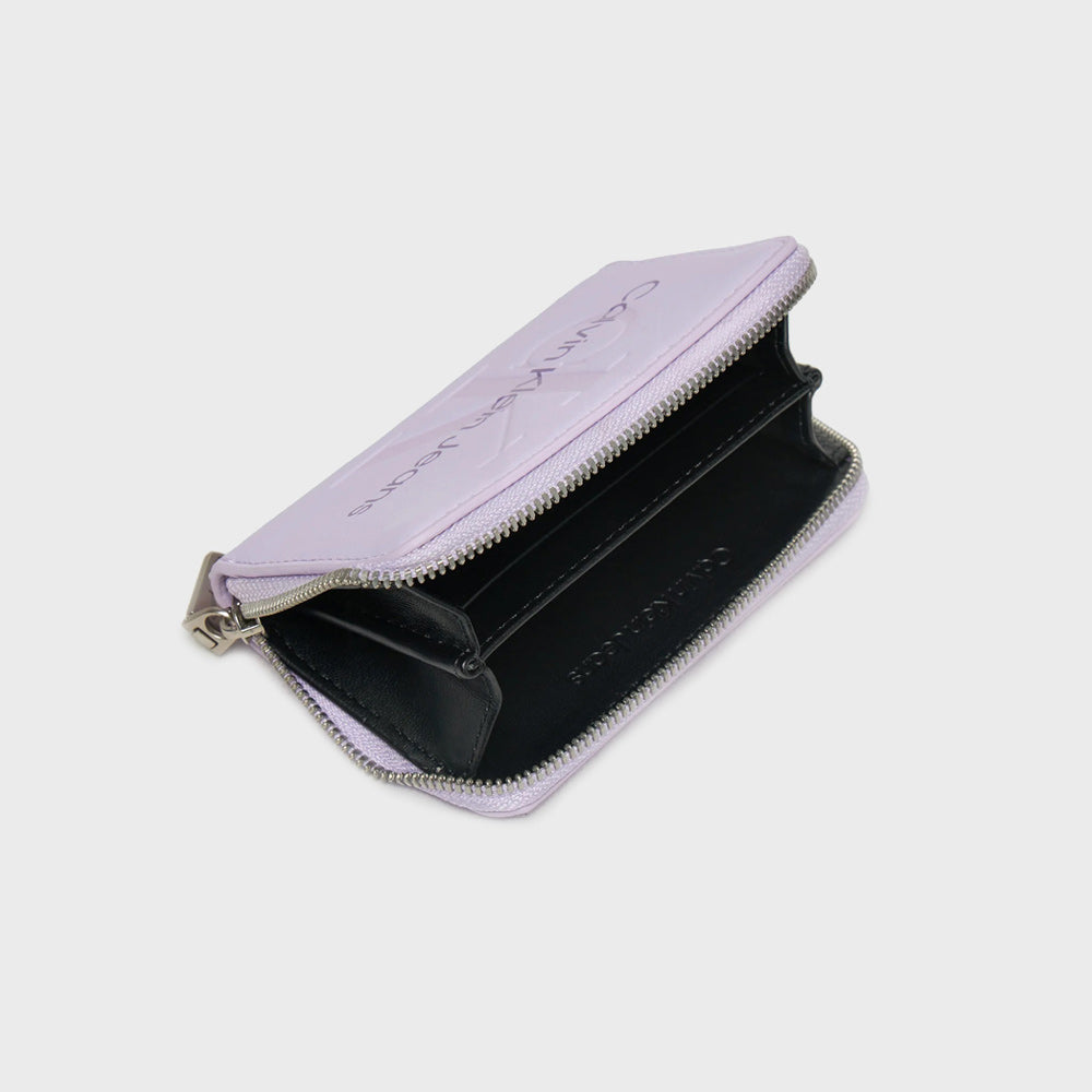 Sculpted Mono Purse - Lilac