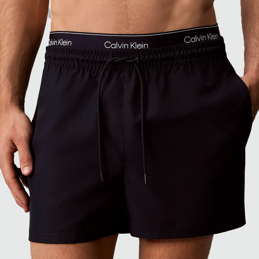 Drawstring Swim Shorts - Navy