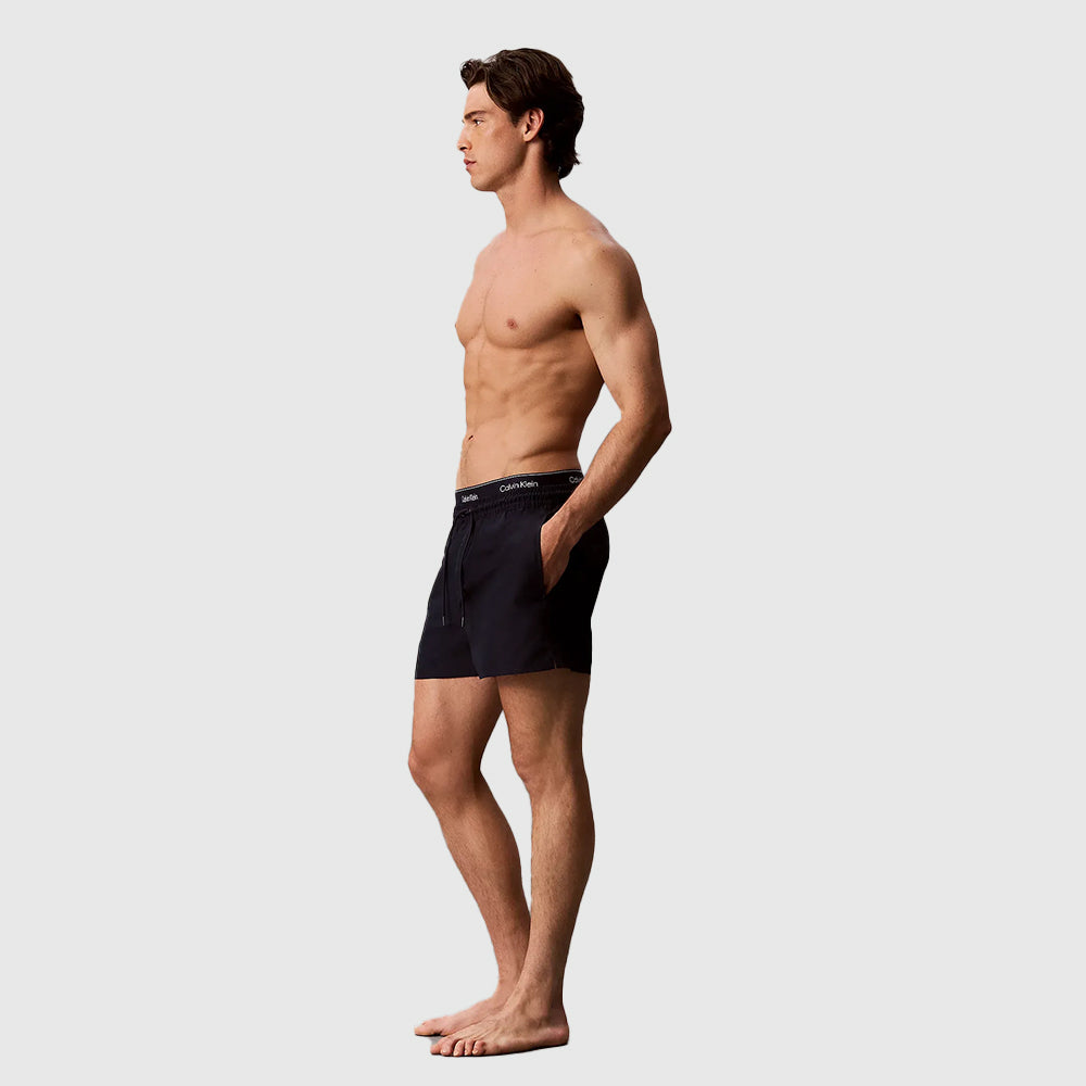 Drawstring Swim Shorts - Navy