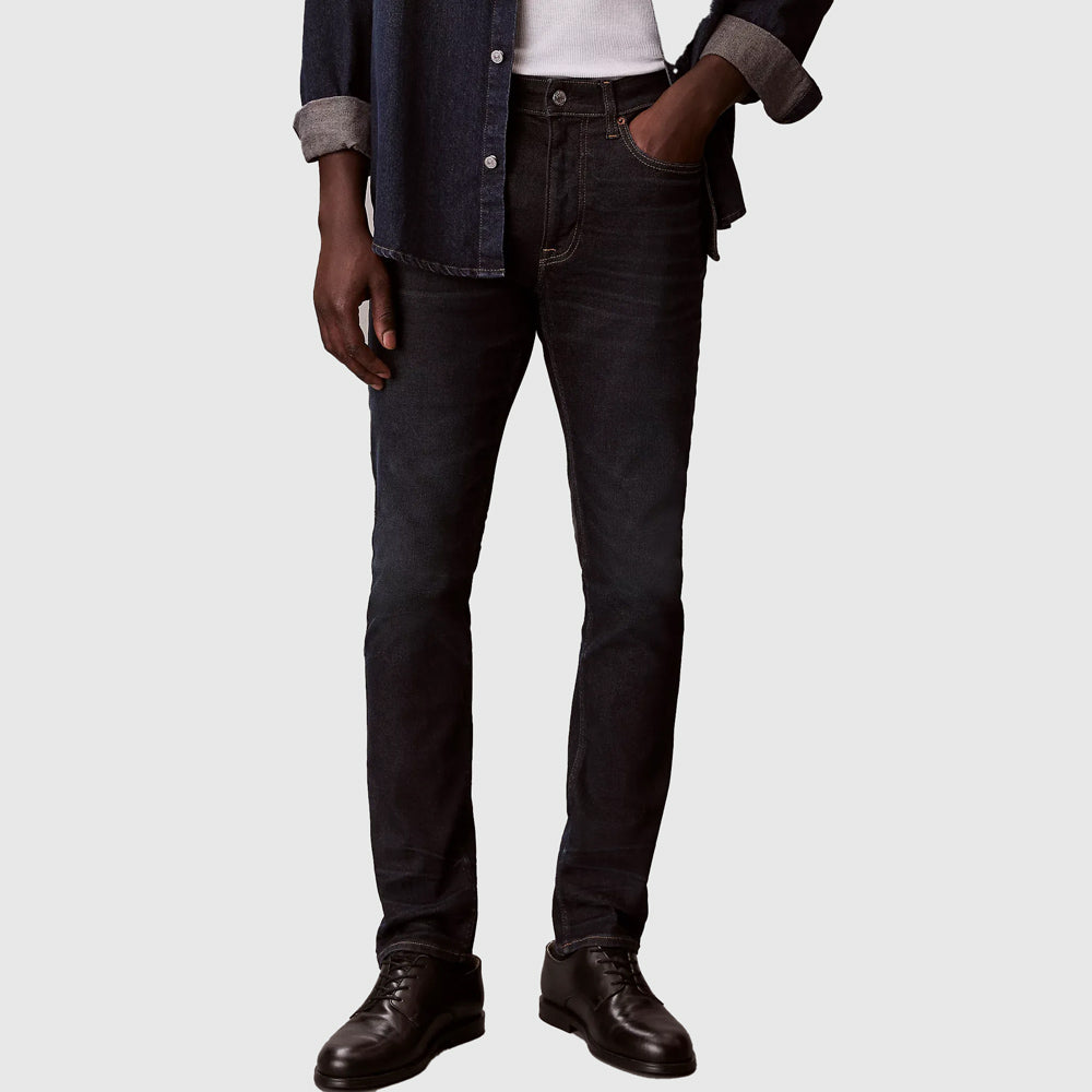 Calvin Klein Skinny Vintage Rinse Jean - Denim Black |ThirdBaseUrban