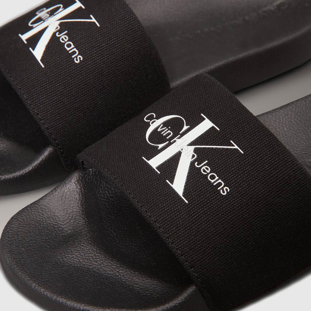 Monogram Slide - Black
