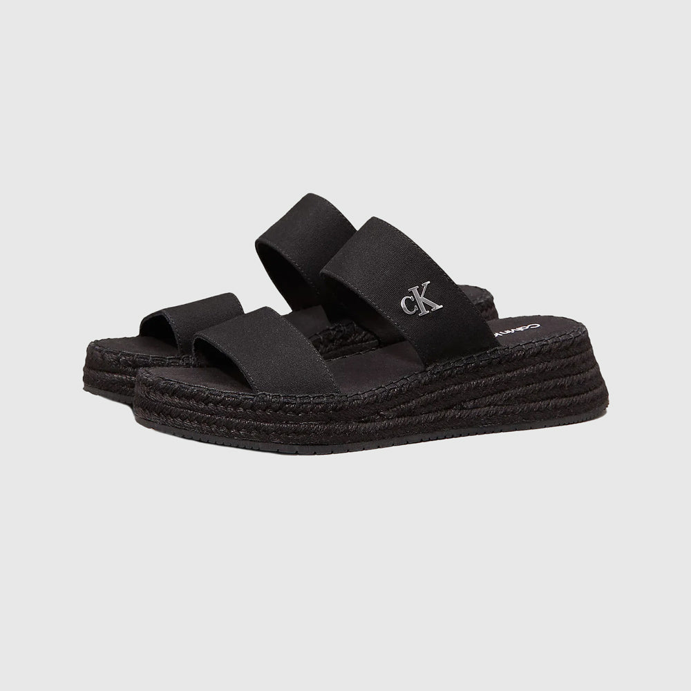 Sporty Rope Sandal - Black