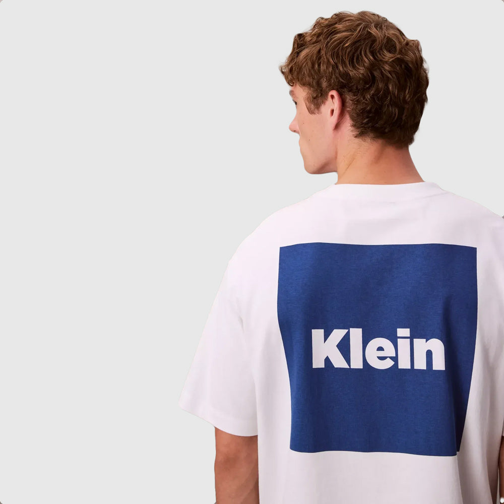 Calvin Box Graphic T-Shirt - White