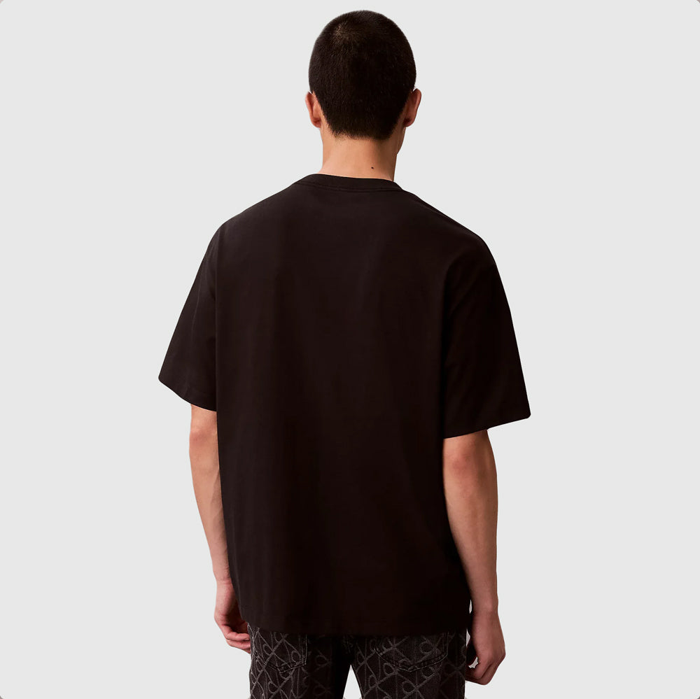 Tricolor Graphic T-Shirt - Black