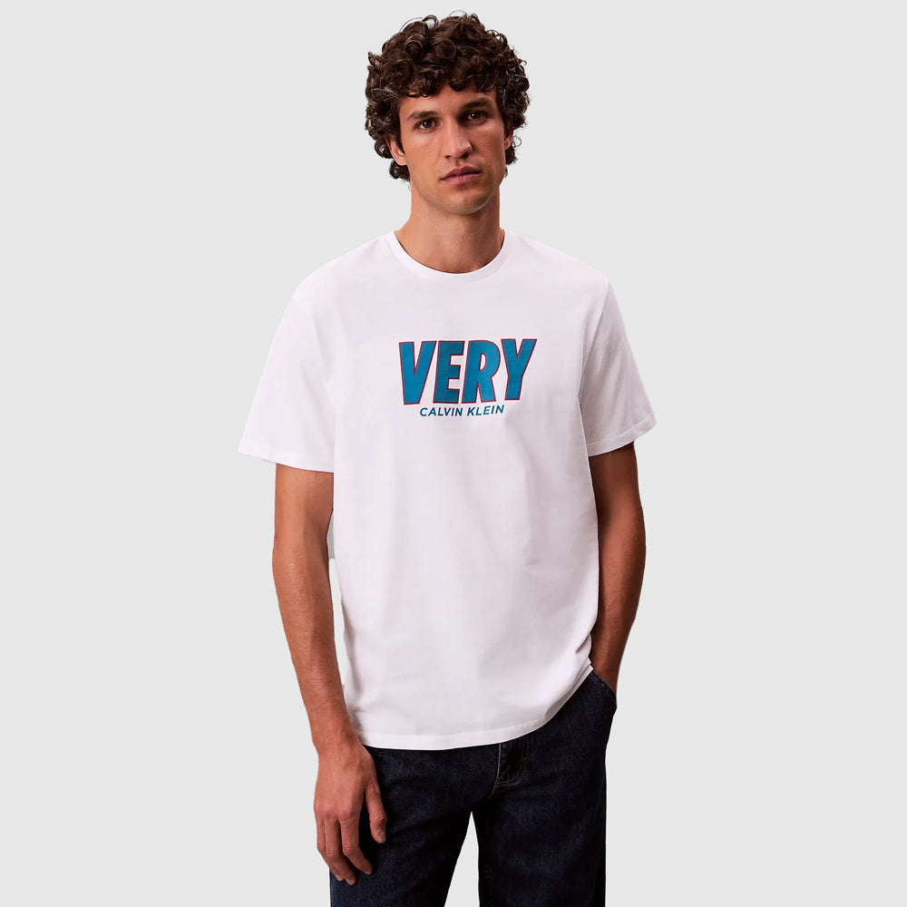Calvin Klein Very Graphic T-Shirt - White |ThirdBaseUrban