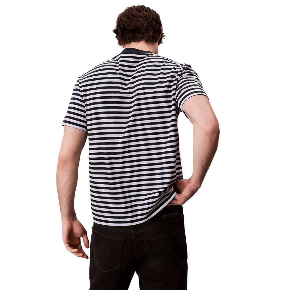 Stripe Jersey T-Shirt - White