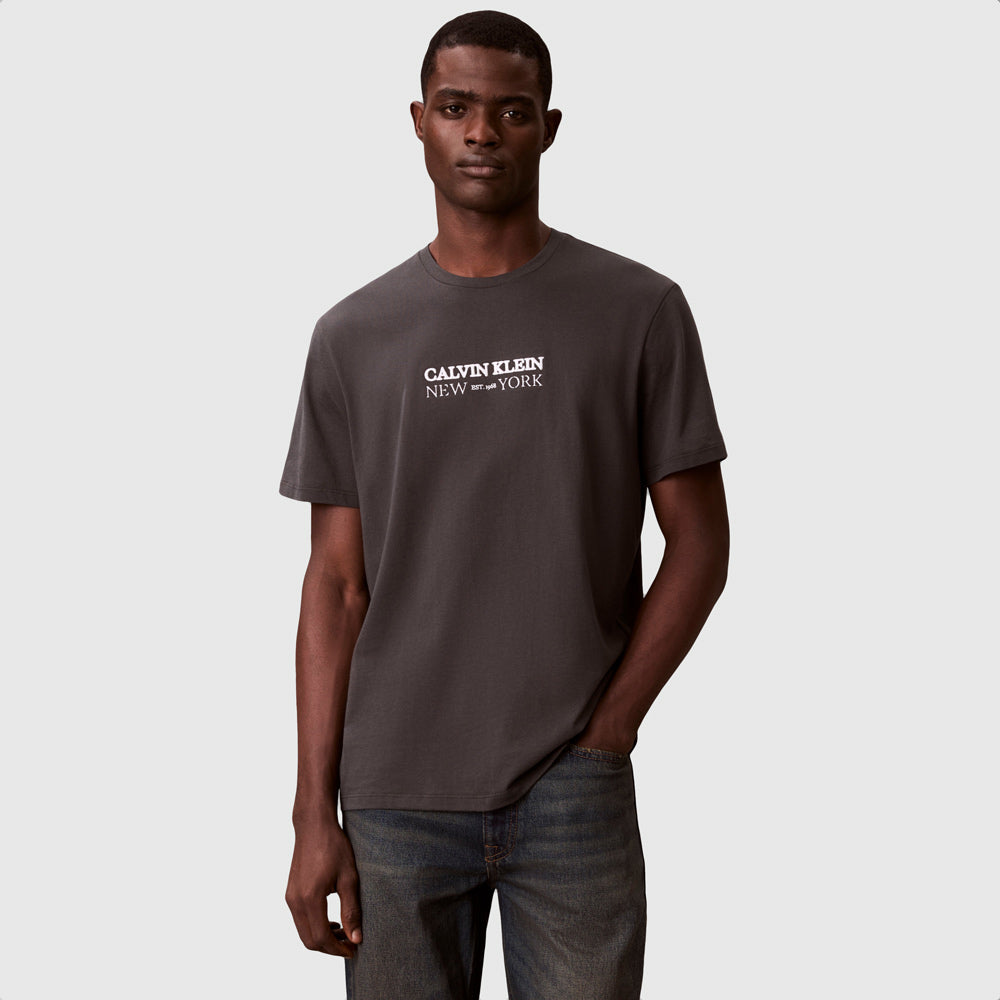 Calvin Klein Ny Graphic T-Shirt - Black |ThirdBaseUrban