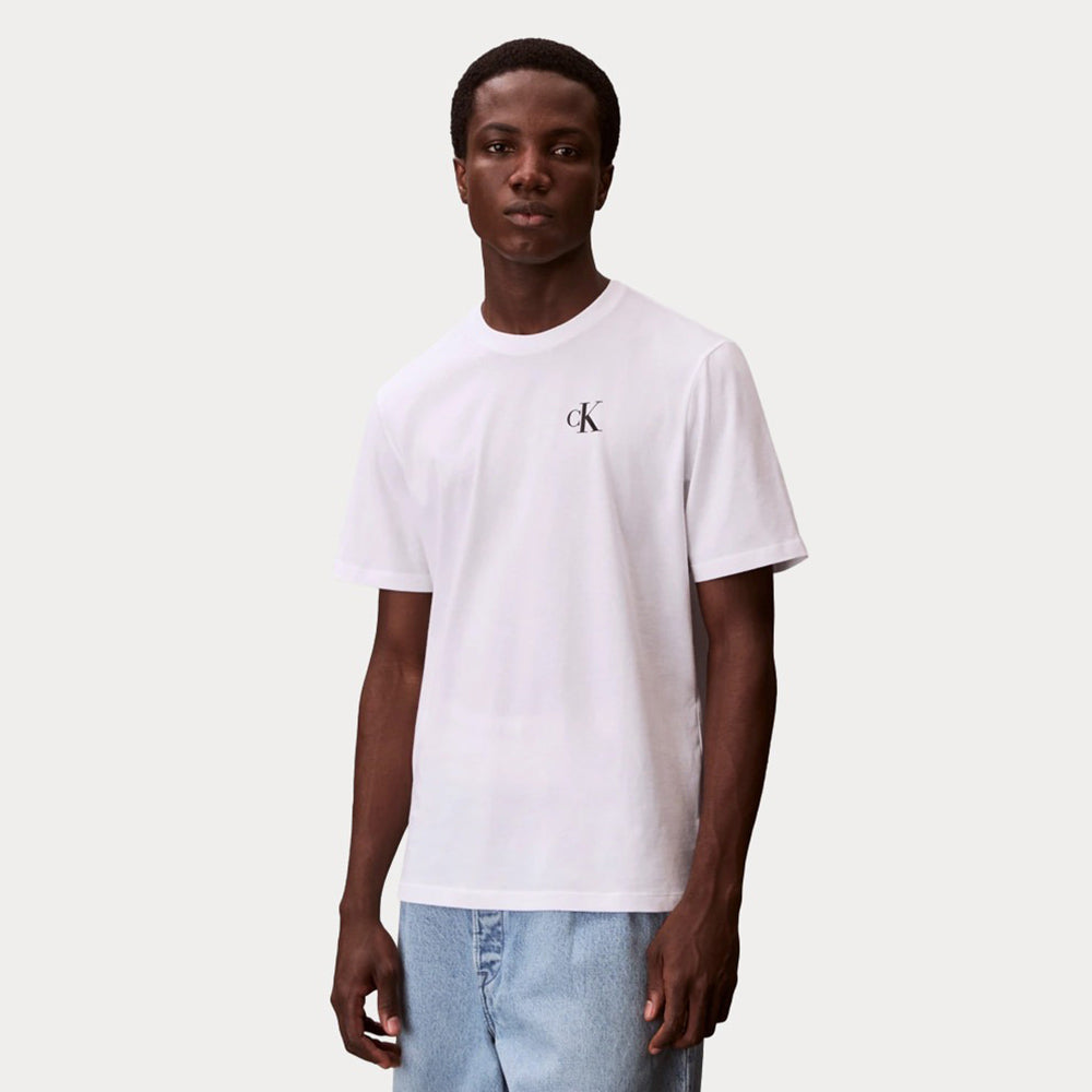 Classic Back Monologo T-Shirt - White