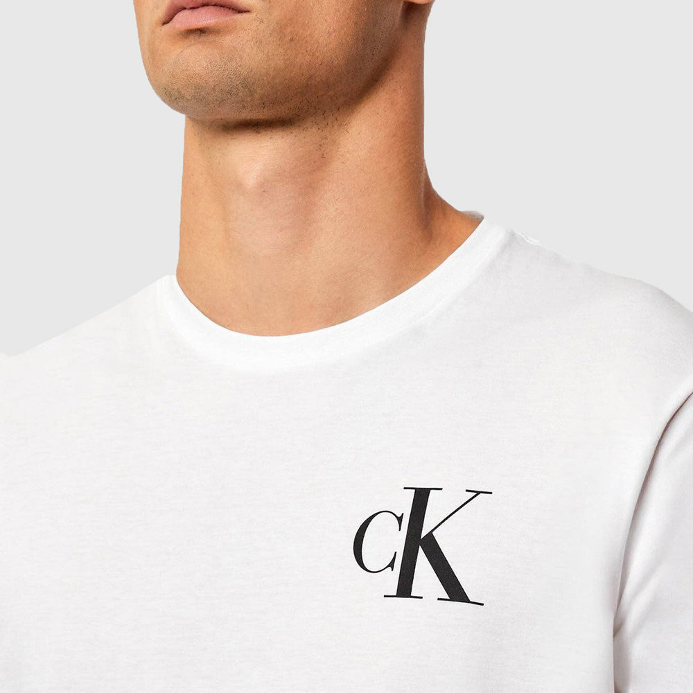 Left Chest Logo T-Shirt - White