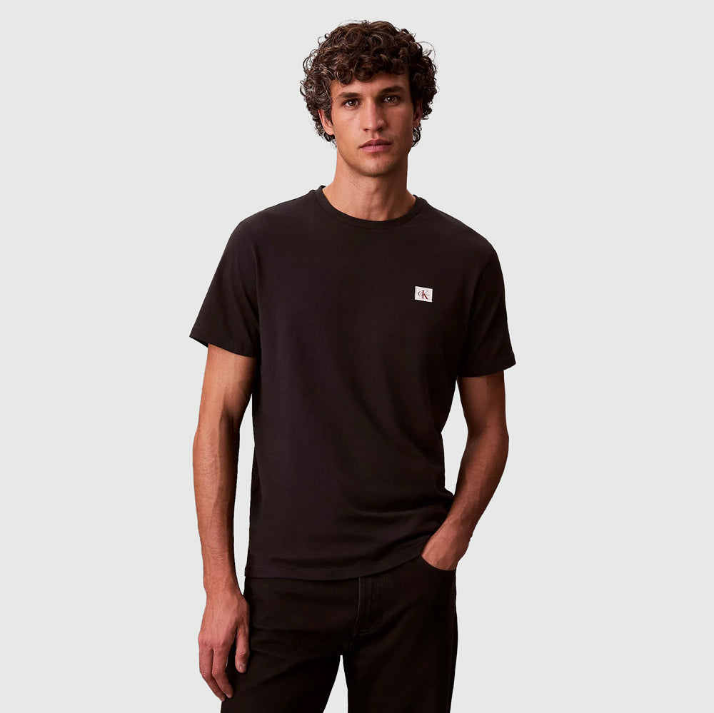 Calvin Klein Classic Badge T - Shirt - Black |ThirdBaseUrban