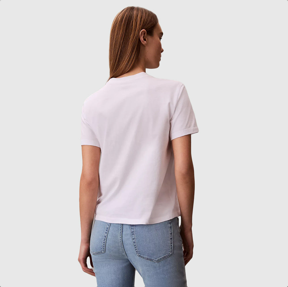 Classic Foil Monologo T-Shirt - White