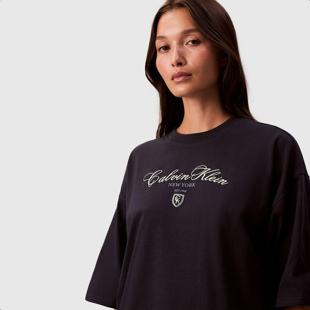 Oversize Ny T-Shirt - Navy