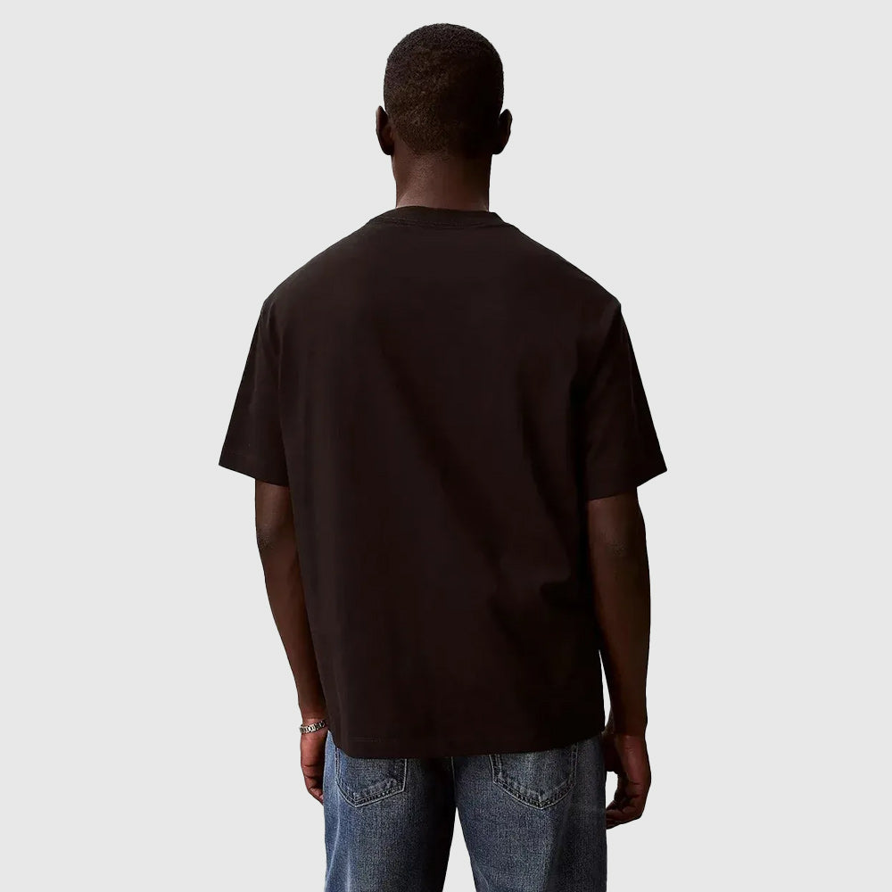 Relaxed Embossed Monologo - Black