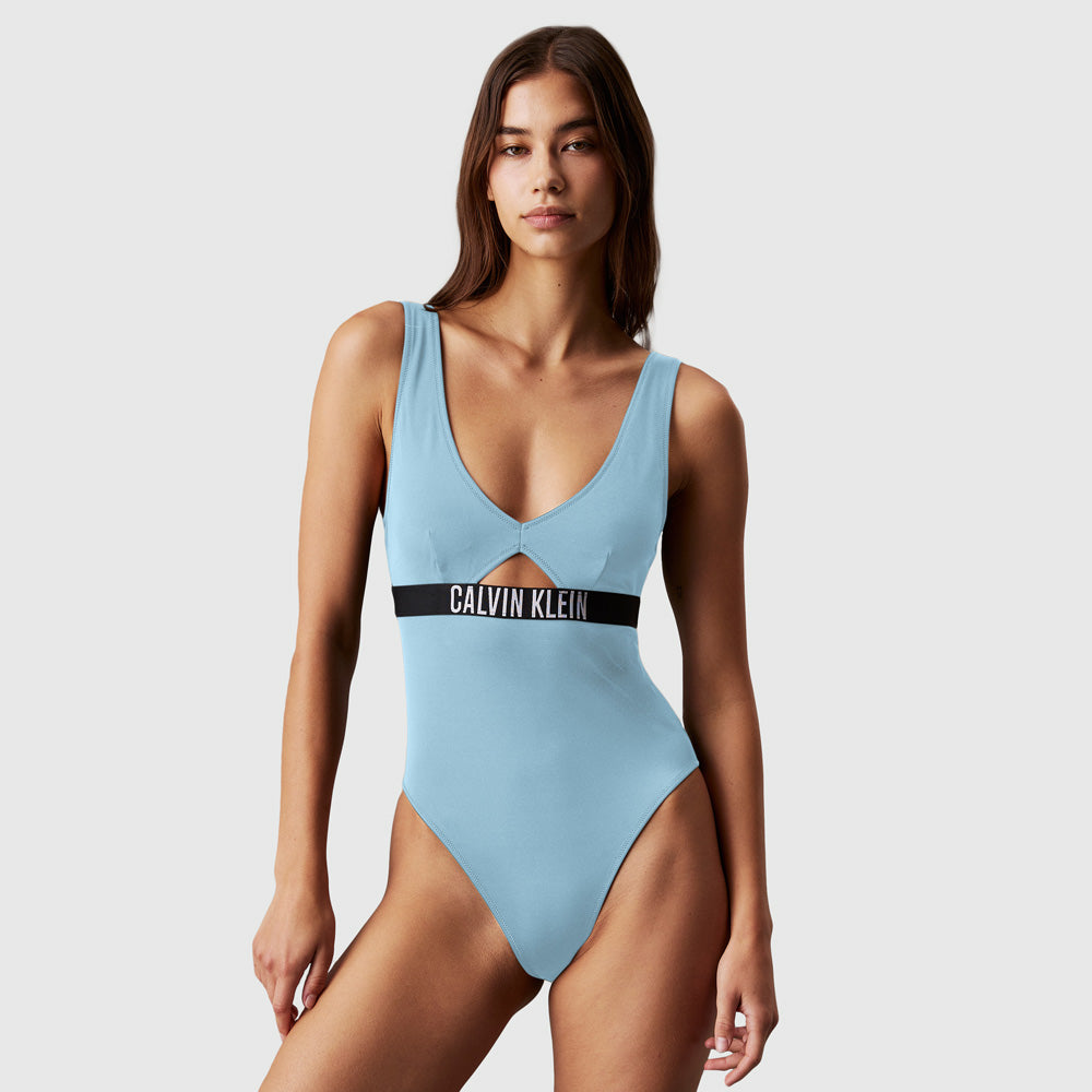 Calvin Klein Swim One Piece - Light Blue |ThirdBaseUrban