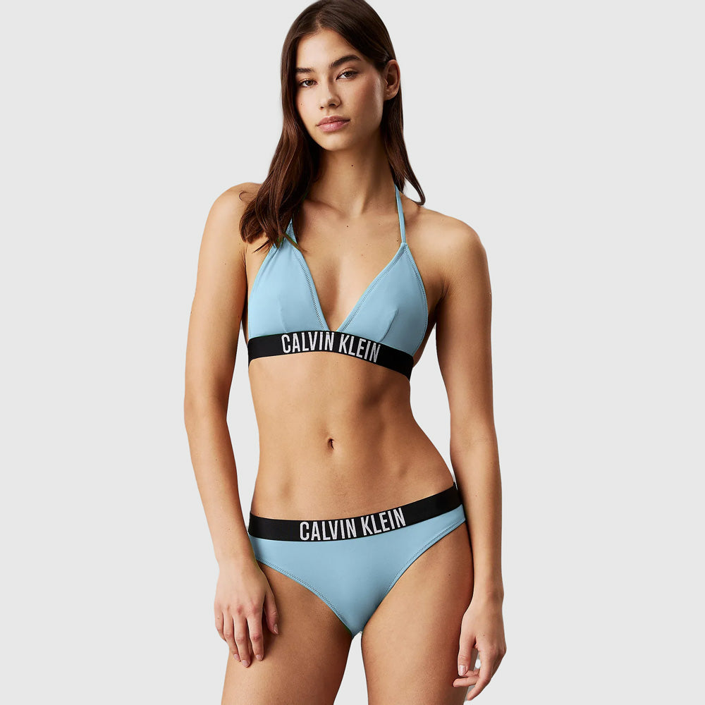 Calvin Klein Swim Triangle Bralette - Light Blue |ThirdBaseUrban