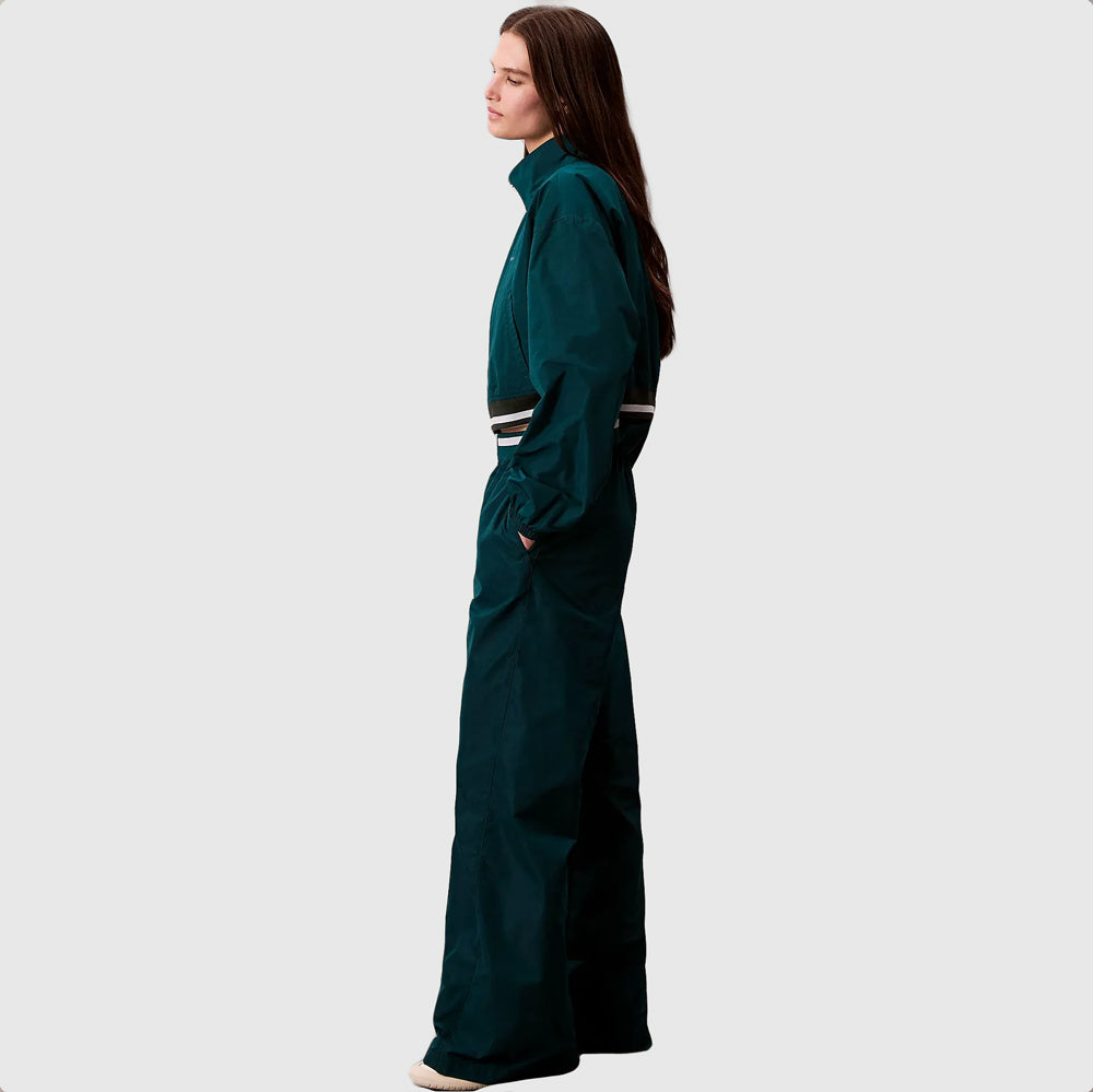 Taffeta Track Pant - Green