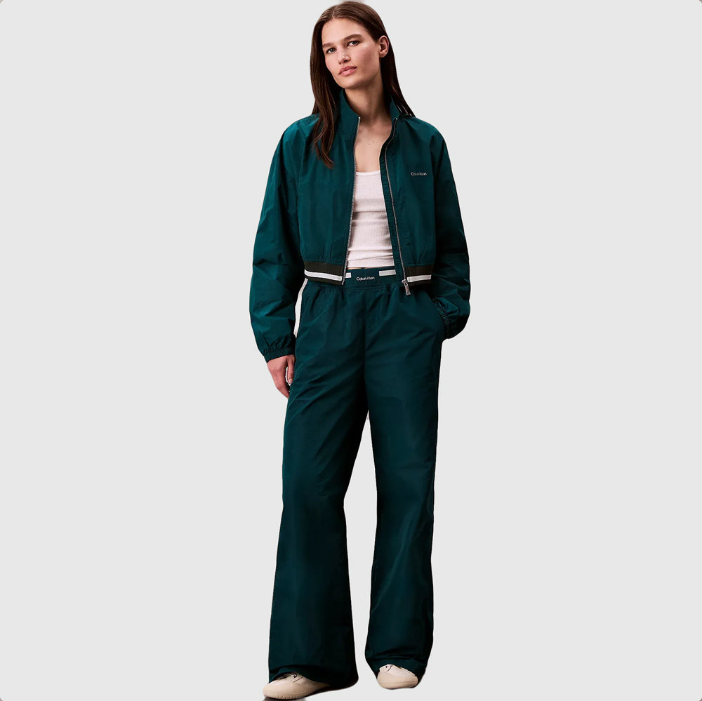 Calvin Klein Taffeta Track Pant - Green |ThirdBaseUrban