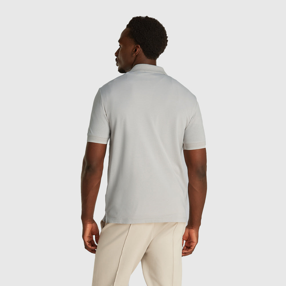 Thermo Tech Pique Golfer - Light Grey